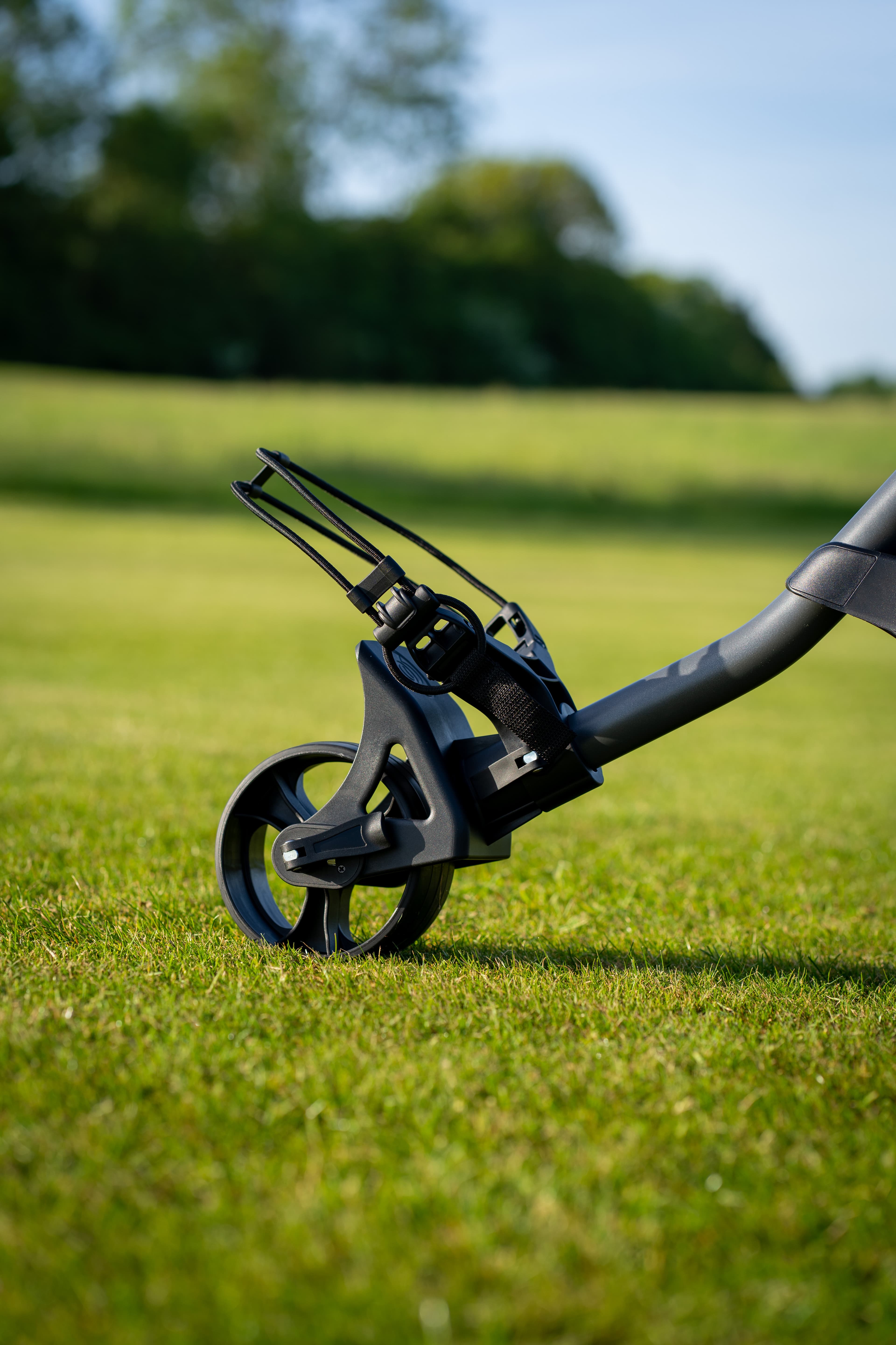 Roue avant anti-colmatage