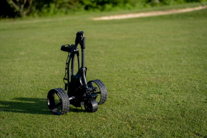 PowerBug NX plié dans le coffre